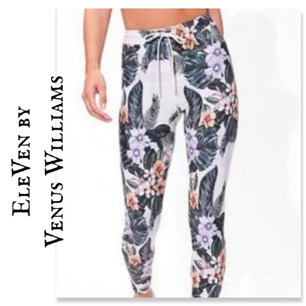 NWT EleVen By Venus Williams Tropicana Legging 25"